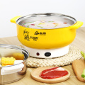 Takeaway hot pot Stainless steel electric steamer  High power hot pot Portable electric steamer electric stew pot